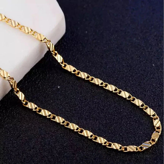 18K Gold Layering Chain Necklace