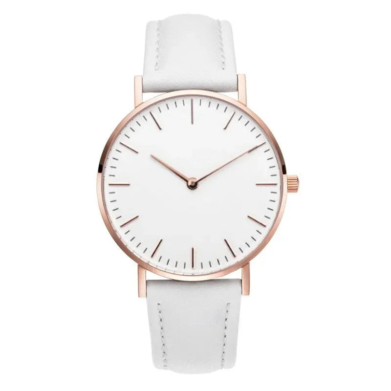 Women's Casual Leather Strap Wrist Watch