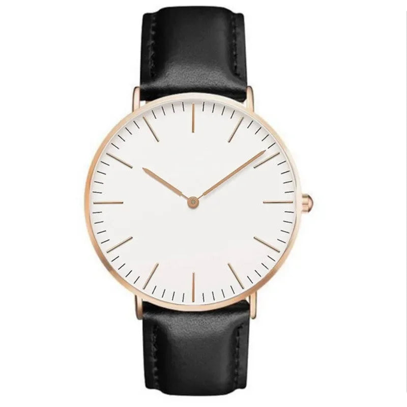 Women's Casual Leather Strap Wrist Watch