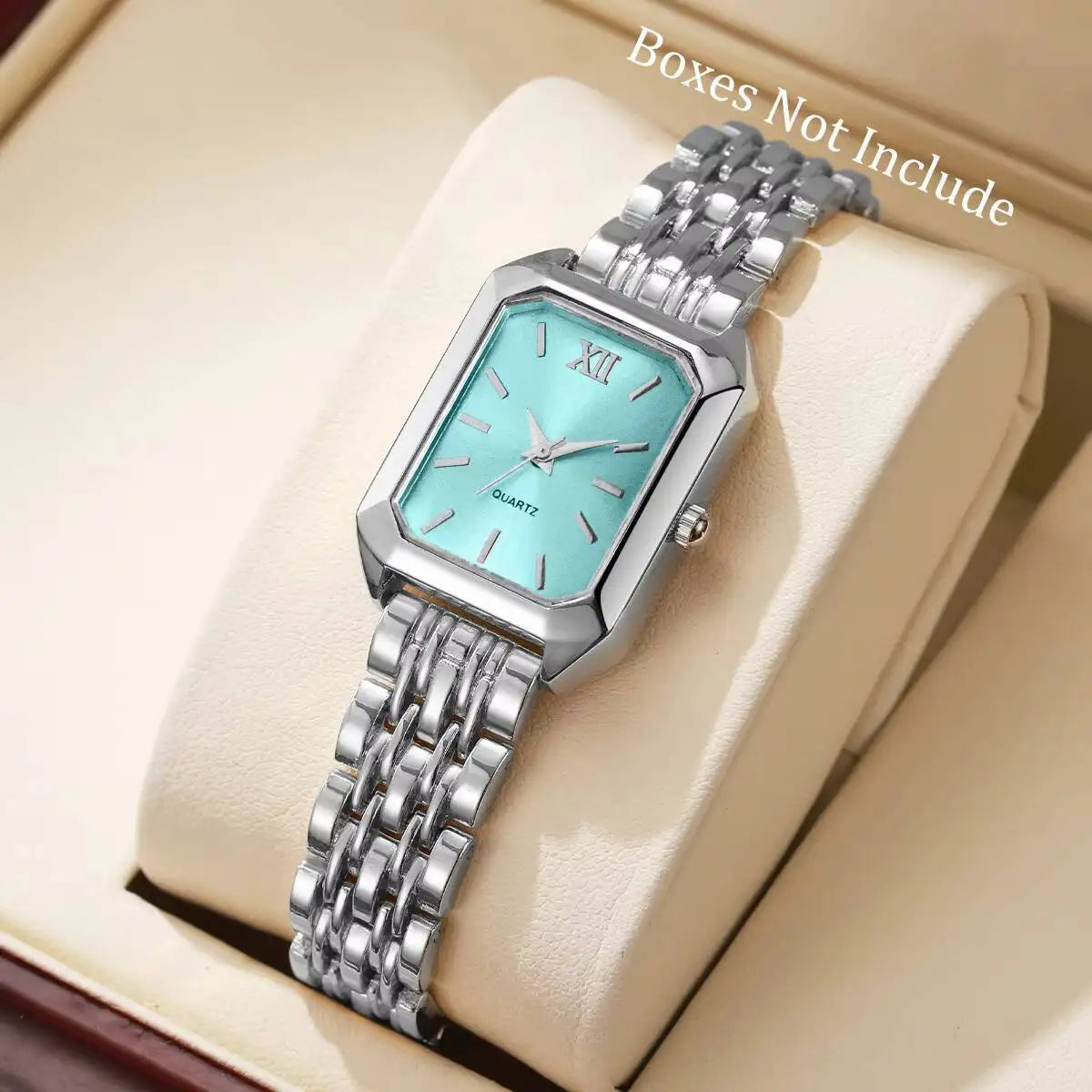 Women's Elegant Rectangle Quartz Watch