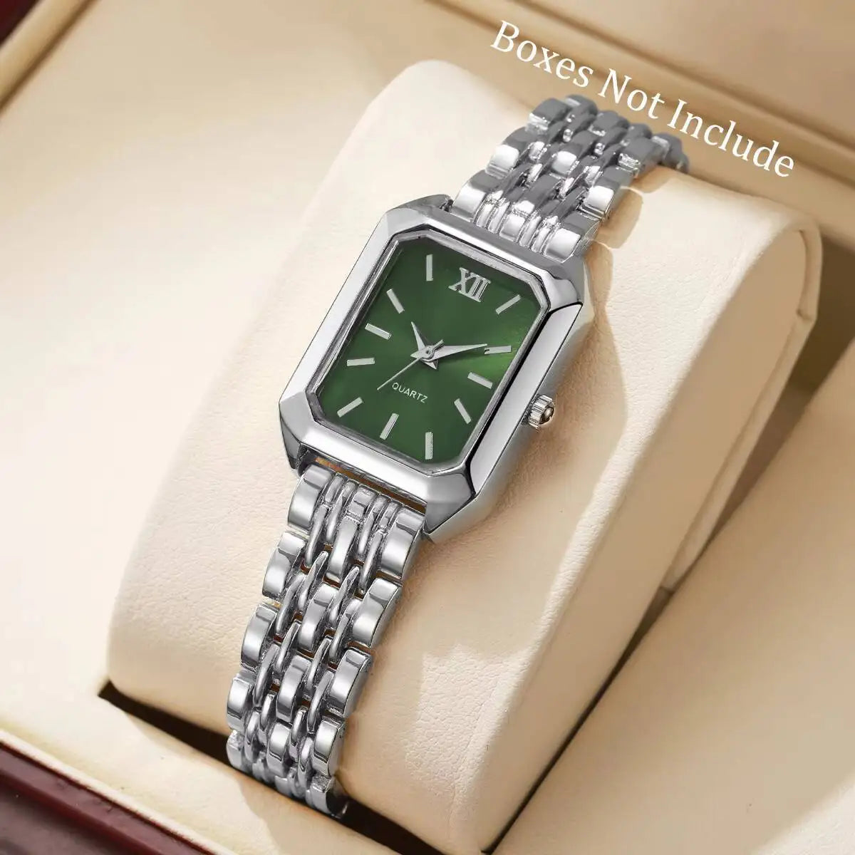 Women's Elegant Rectangle Quartz Watch