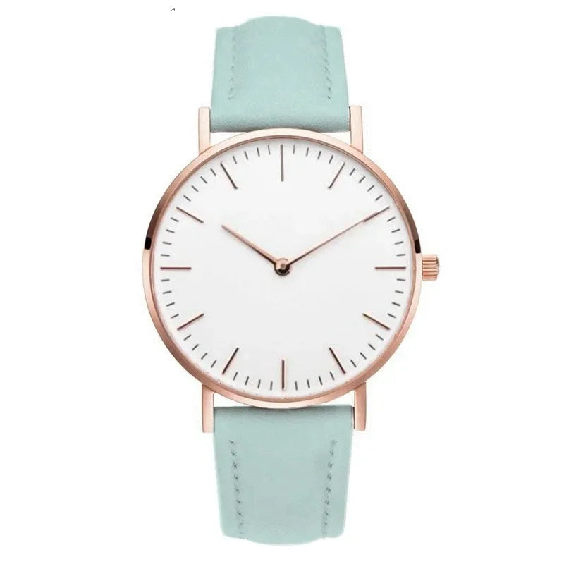 Women's Casual Leather Strap Wrist Watch