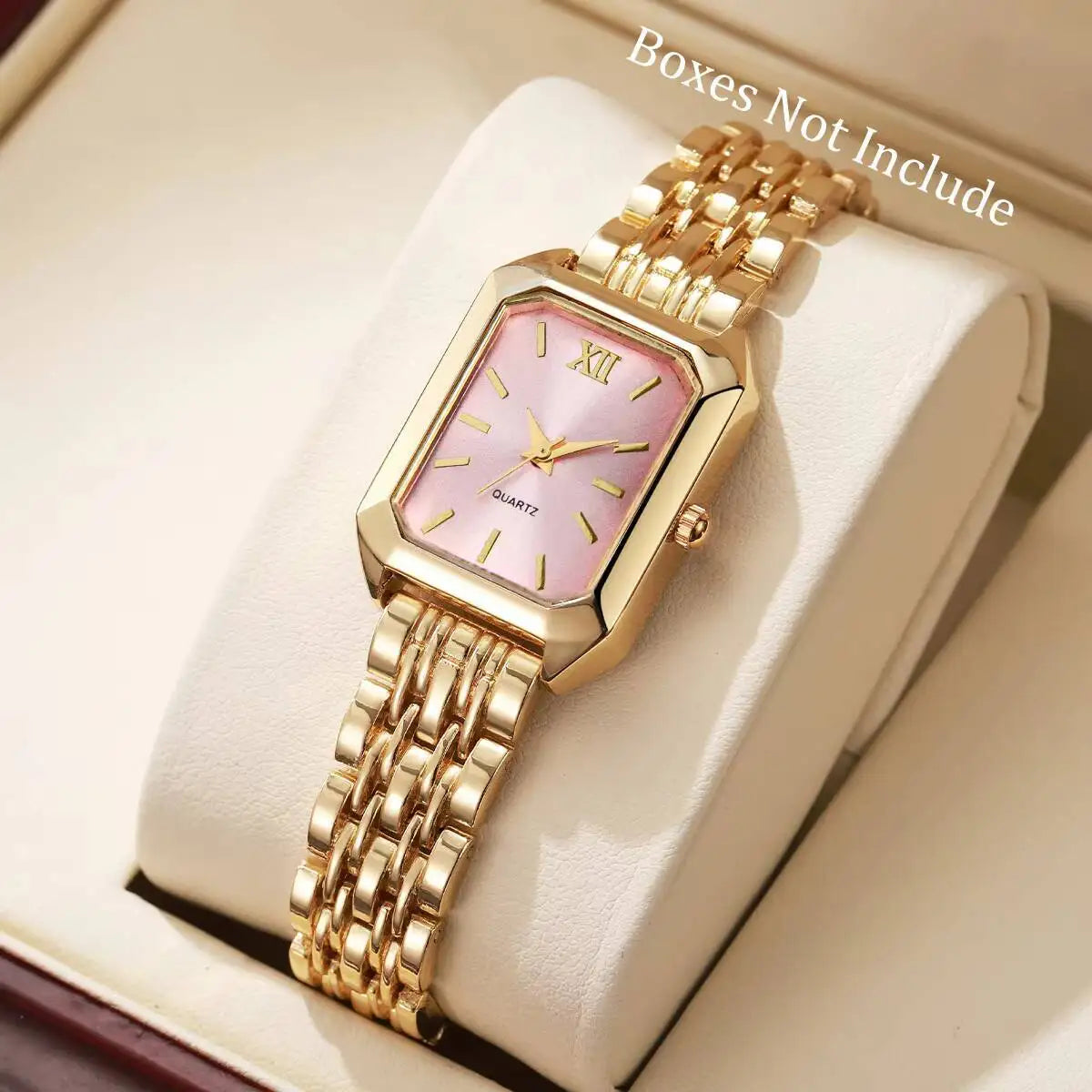 Women's Elegant Rectangle Quartz Watch