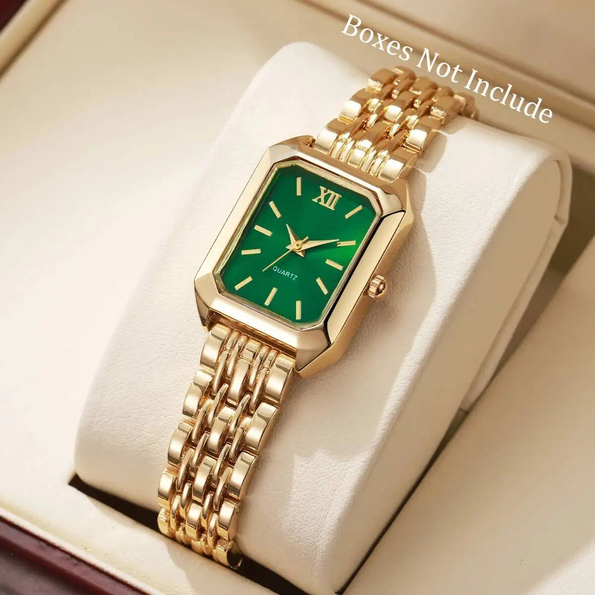Women's Elegant Rectangle Quartz Watch