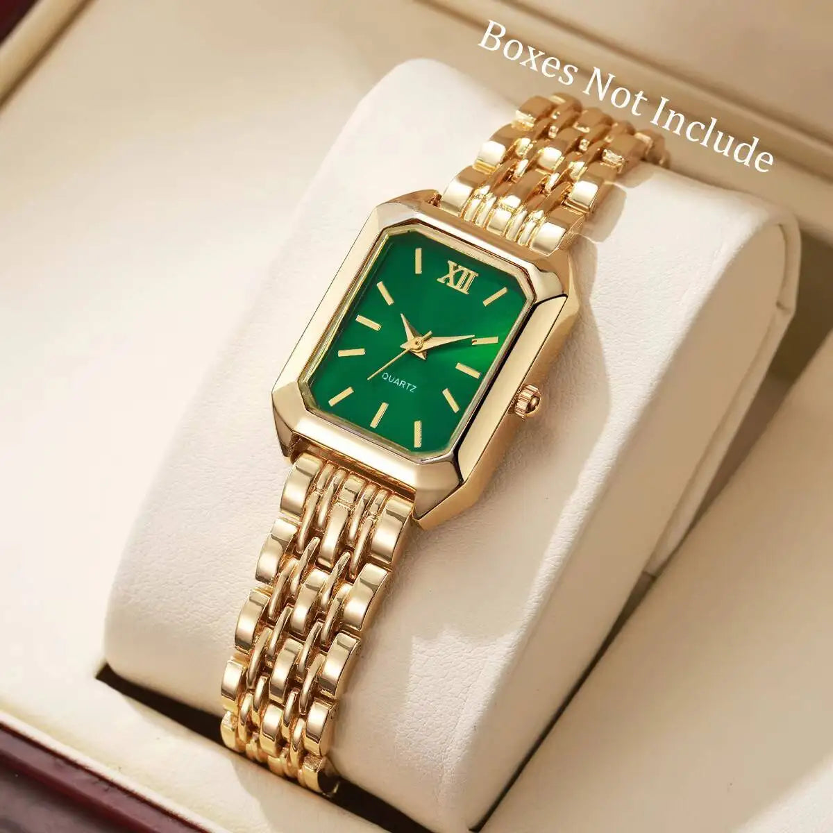 Women's Elegant Rectangle Quartz Watch