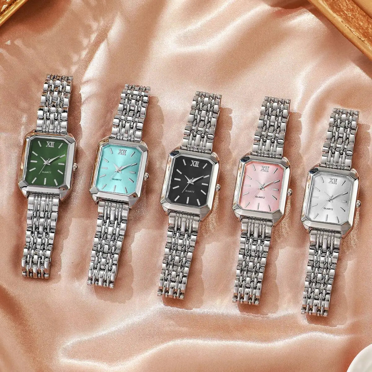 Women's Elegant Rectangle Quartz Watch