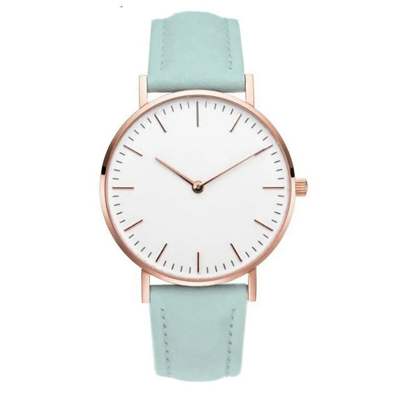 Women's Casual Leather Strap Wrist Watch