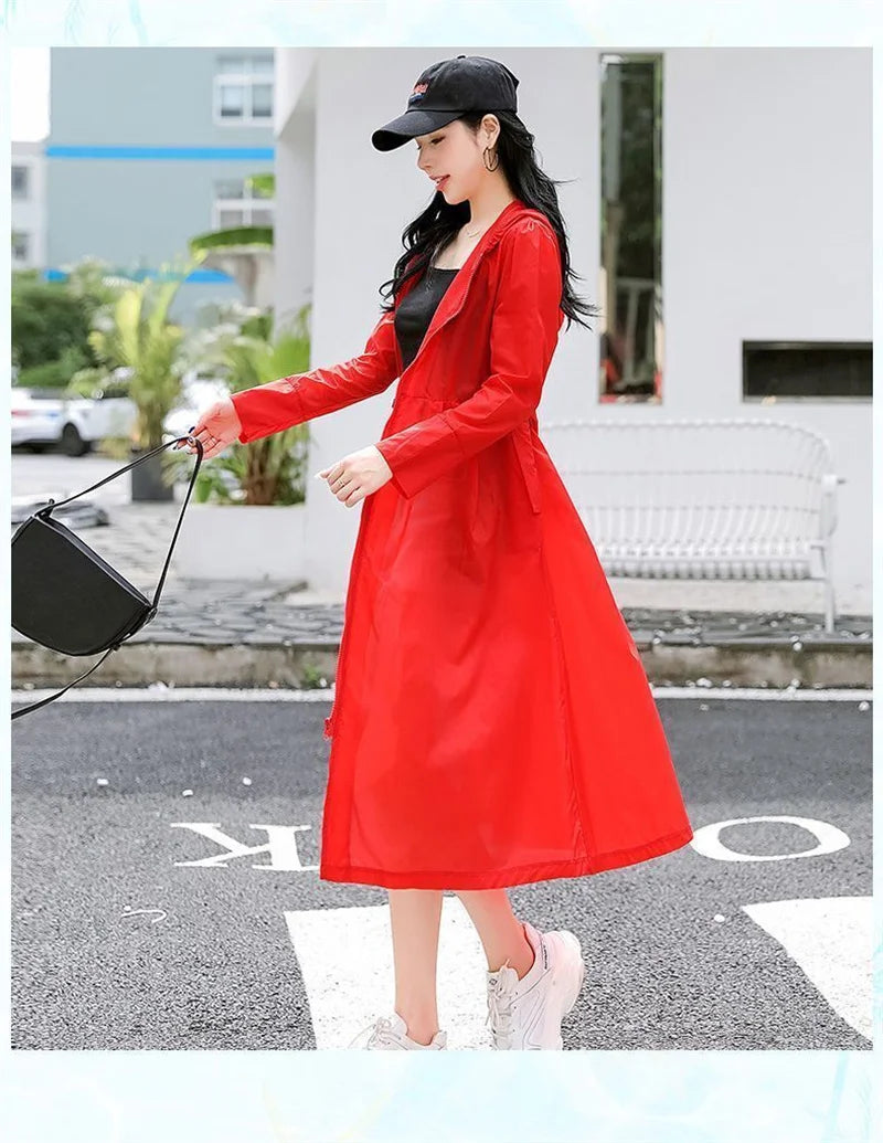 2025 Summer Sun Protection Clothing for Women Long Loose Outdoor UV Resistant Versatile Sun Protection Windbreaker Female Tops