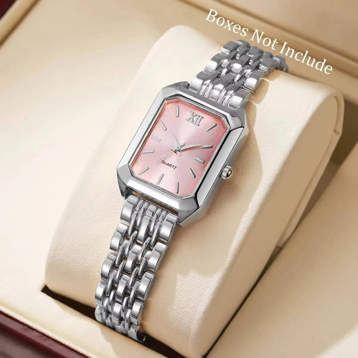 Women's Elegant Rectangle Quartz Watch