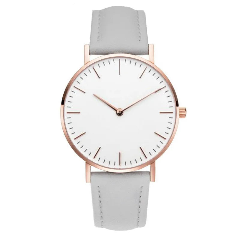 Women's Casual Leather Strap Wrist Watch