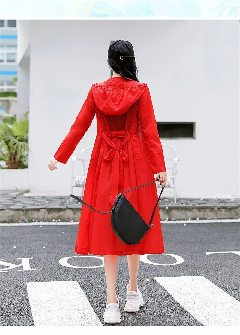 2025 Summer Sun Protection Clothing for Women Long Loose Outdoor UV Resistant Versatile Sun Protection Windbreaker Female Tops