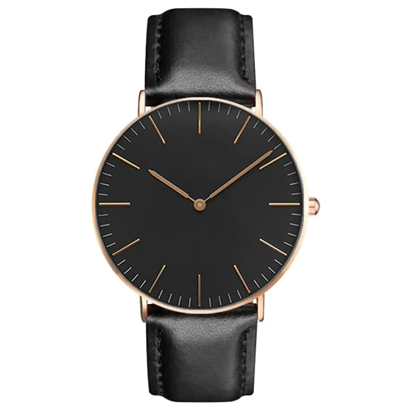 Women's Casual Leather Strap Wrist Watch