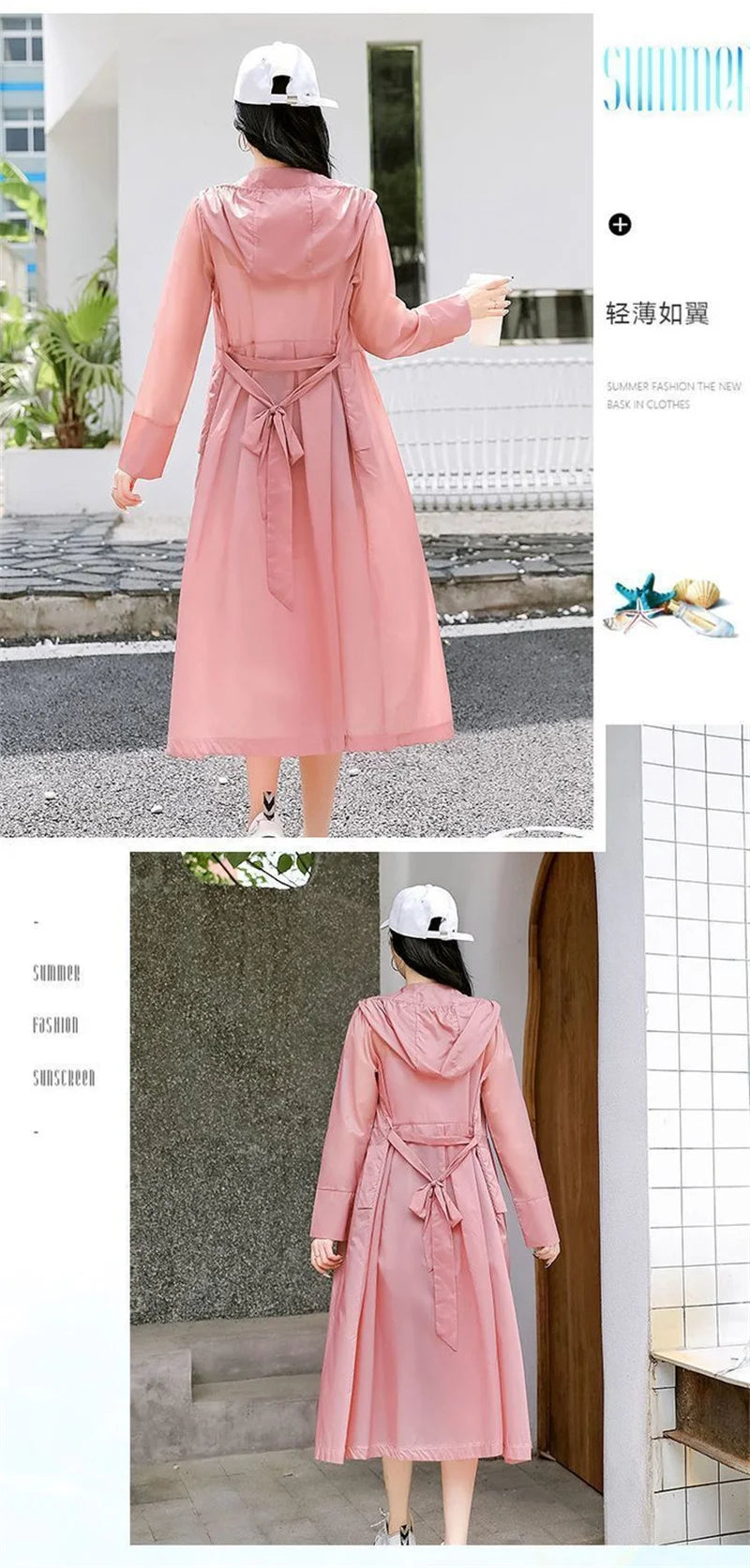 2025 Summer Sun Protection Clothing for Women Long Loose Outdoor UV Resistant Versatile Sun Protection Windbreaker Female Tops