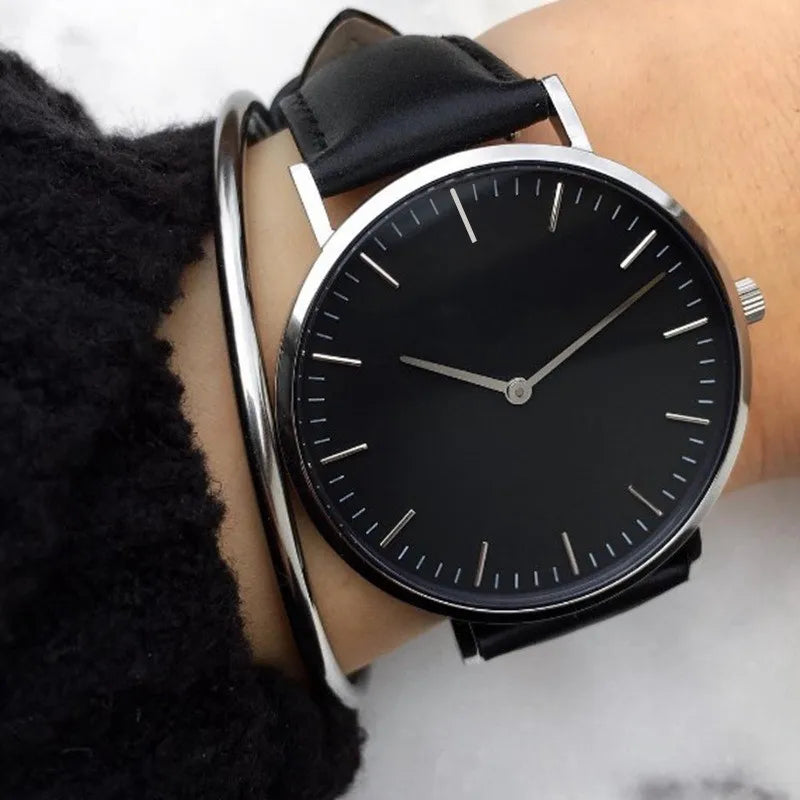 Women's Casual Leather Strap Wrist Watch