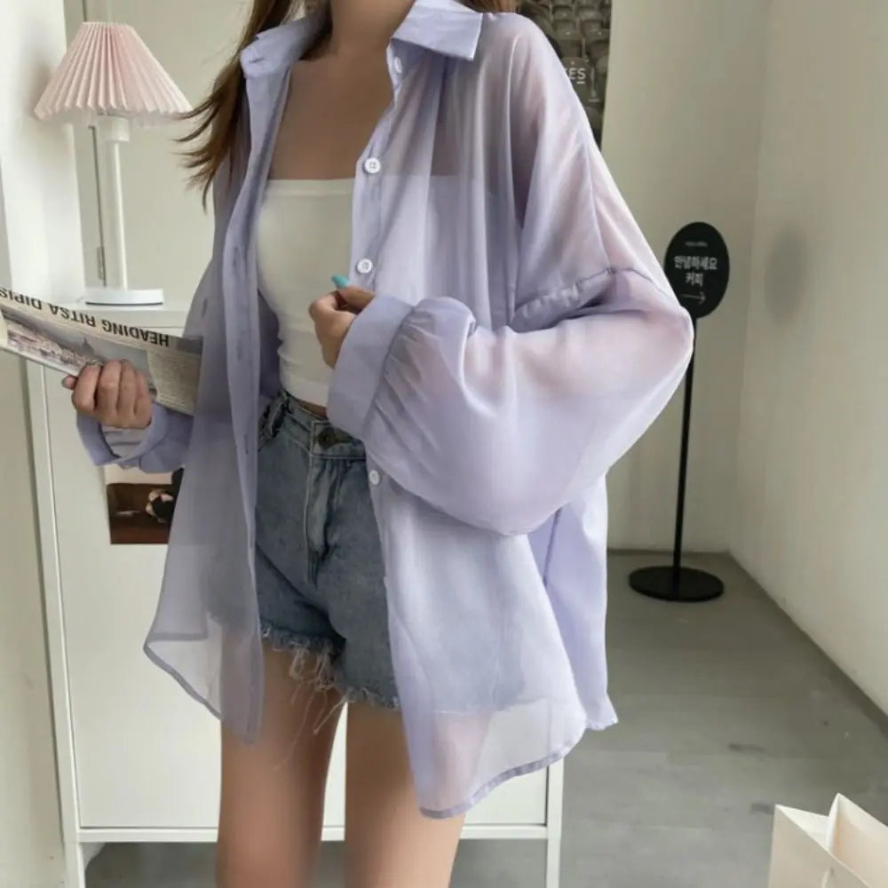 Women's Casual Sun Protection Blouse