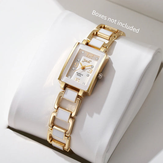 Women's Square Dial Quartz Fashion Watch