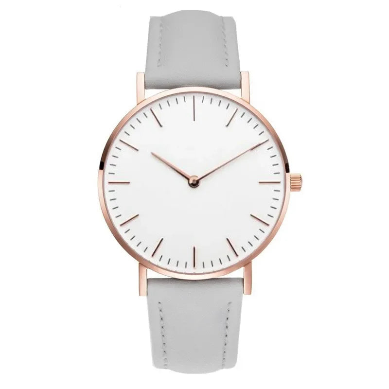 Women's Casual Leather Strap Wrist Watch