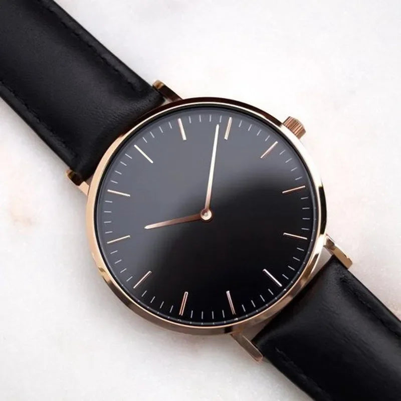 Women's Casual Leather Strap Wrist Watch